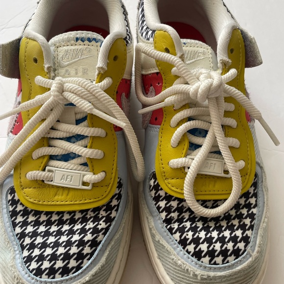 Nike Air Force 1 shadow patchwork shoes women’s size 6.5 - Picture 2 of 6